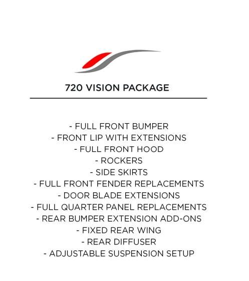720S Vision Package